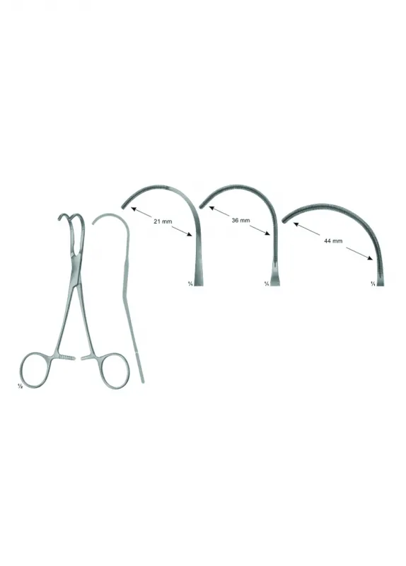 Anastomosis Clamps, Pediatric Types