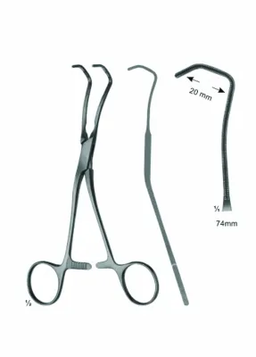 Anastomosis Clamps Multi-Purpose Clamps Pediatric Types