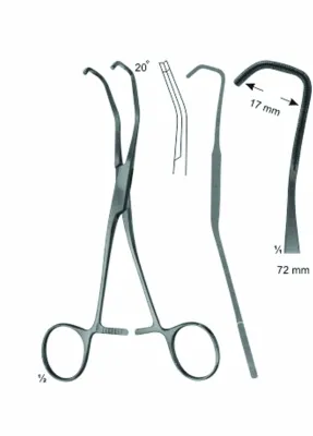 Anastomosis Clamps Multi-Purpose Clamps Pediatric Types