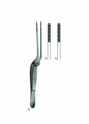 Forceps, Bayonet - Shaped, Angular