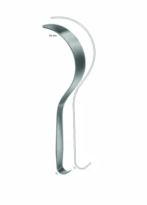 Retractors, Lungs Spatulas