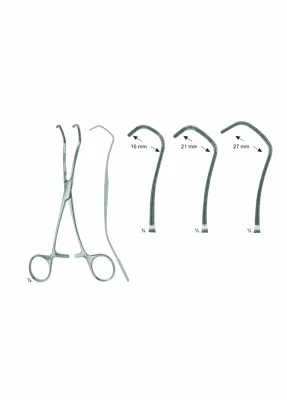 Anastomosis Clamps, Pediatric Types