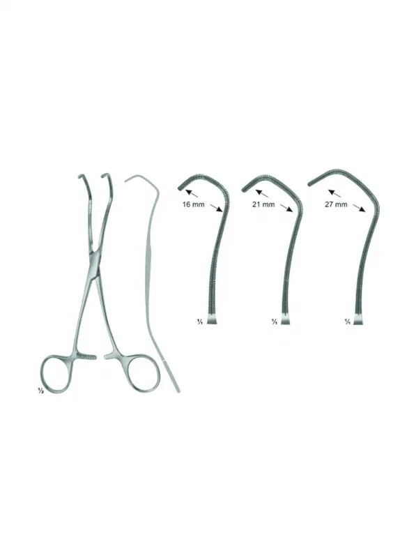 Anastomosis Clamps, Pediatric Types
