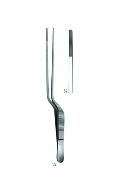 Forceps, Bayonet - Shaped, Angular