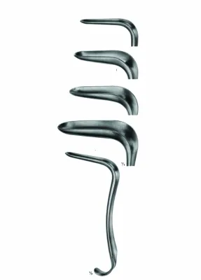  	Vaginal specula, Sets, Upper &amp; Lower Blades