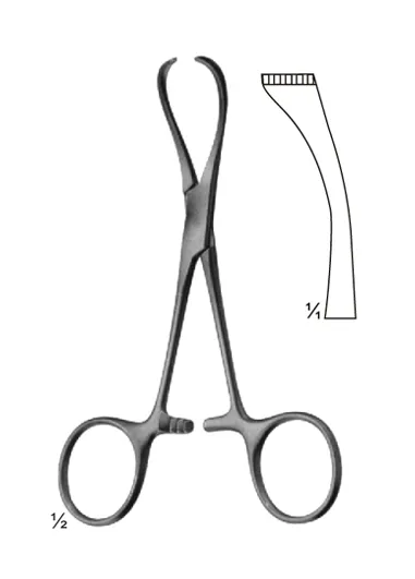 Towel Clamps and Safety pins.