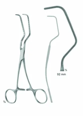 Atraumata Aorta Clamps, Patent-Ductus Clamps, Coarctation Clamps Pediatric Types