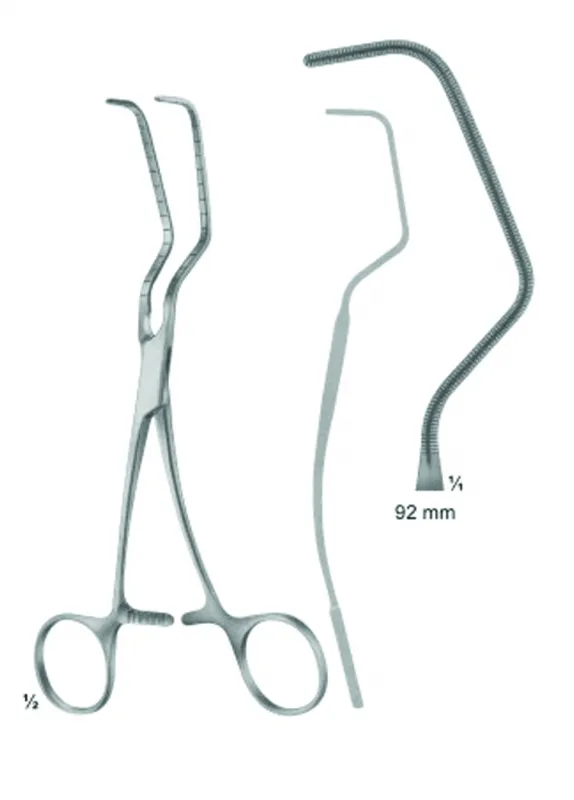 Atraumata Aorta Clamps, Patent-Ductus Clamps, Coarctation Clamps Pediatric Types
