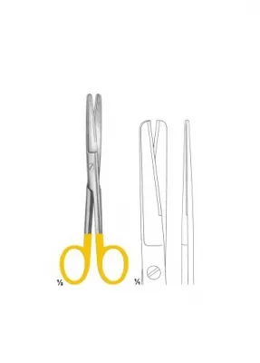 Scissors with Tungsten Carbide Inserts