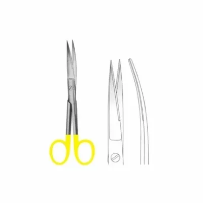 Scissors with Tungsten Carbide Inserts