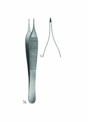 Delicate Dissecting, Microscopic, Sterilizing Forceps