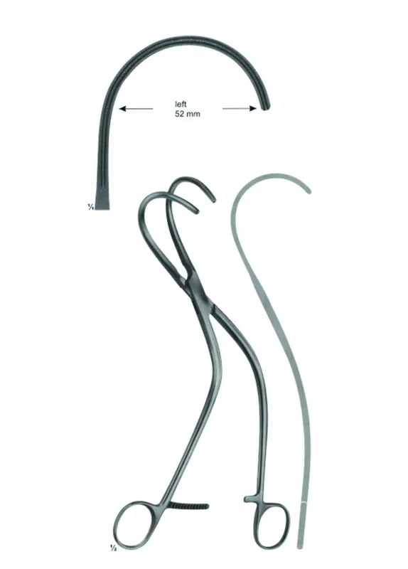 Atraumata Aorta-Anastomosis Clamps