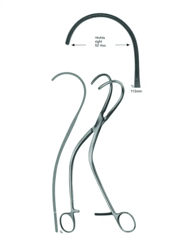 Atraumata Aorta-Anastomosis Clamps
